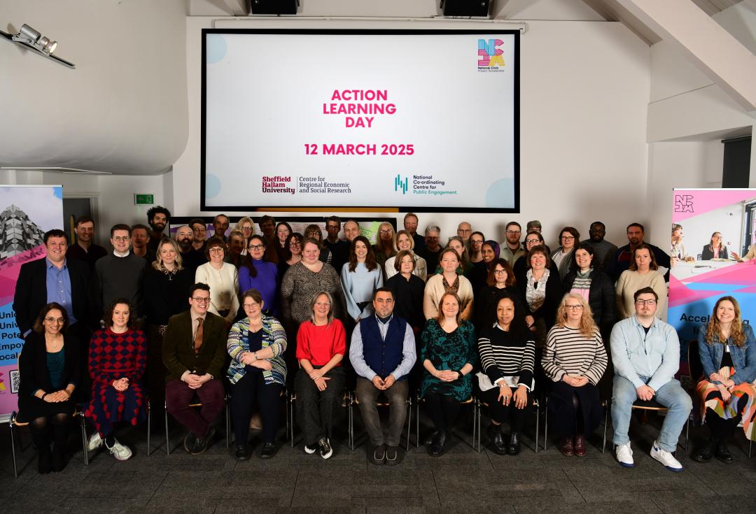 Attendees at the National Civic Impact Accelerator Final Action Learning Day