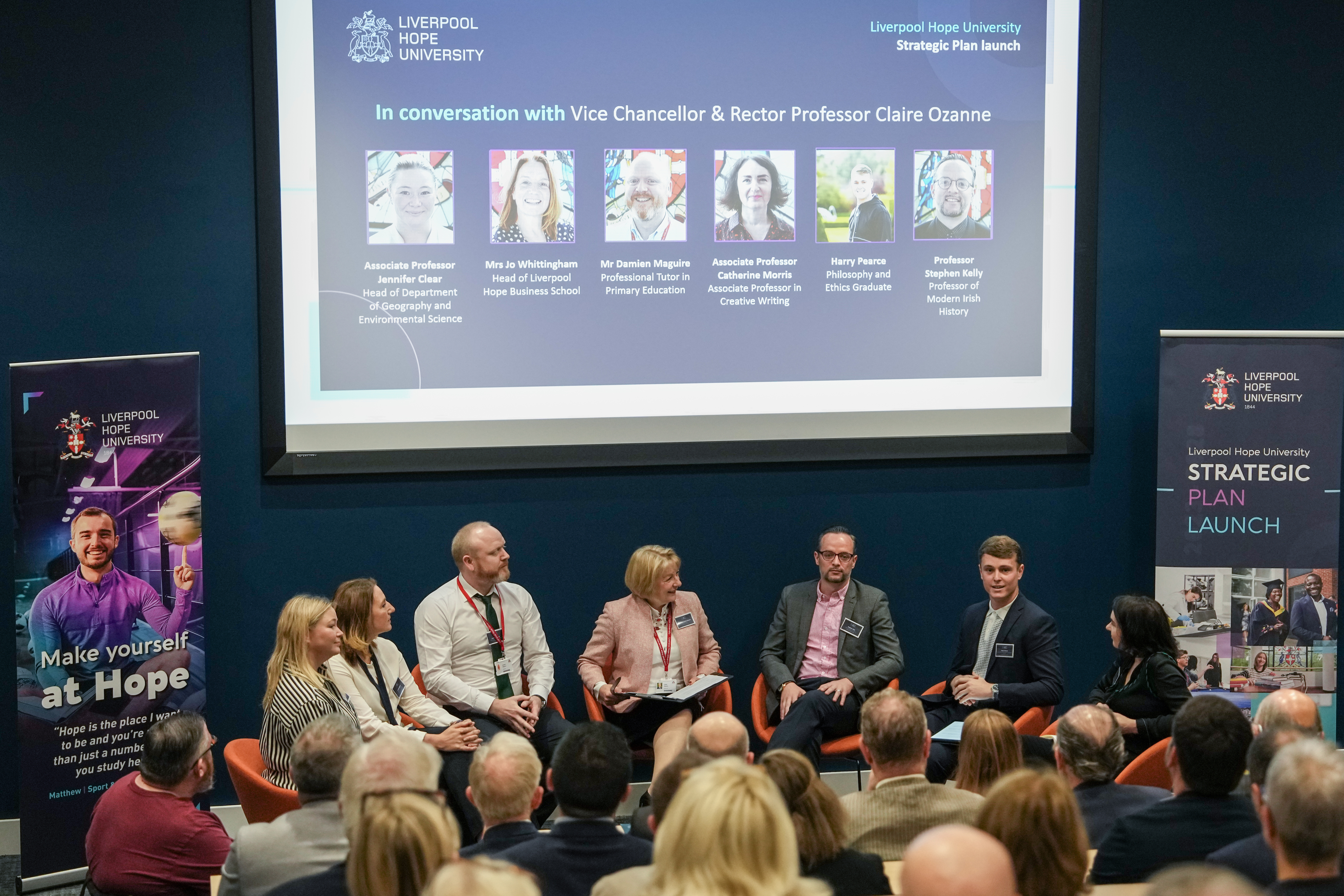 Event with speakers from Liverpool Hope, including VCs and professors