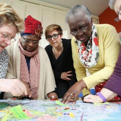 Community group working together