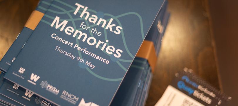 Thanks for the Memories Programmes